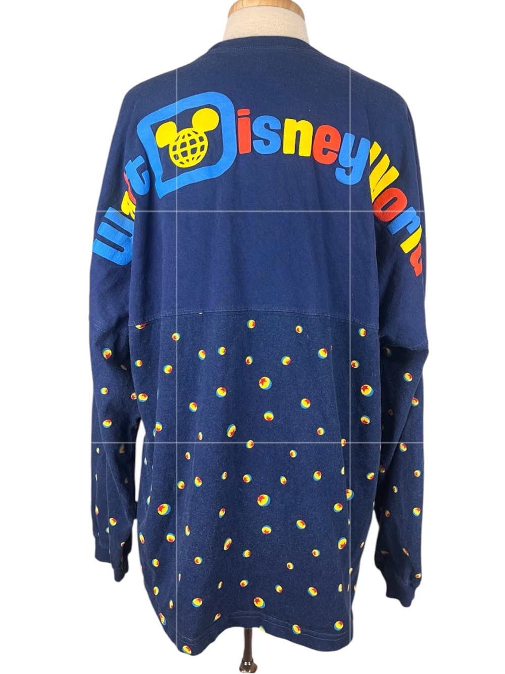 Disney Pixar Luxo Ball Spirit Jersey XL Indigo Blue Classic Walt Disney World